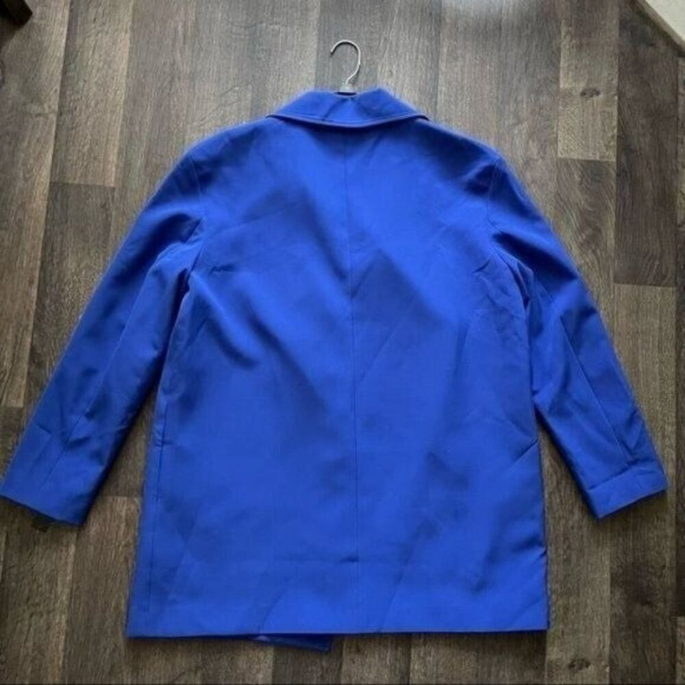Tahari by Arthur Levine Royal Blue Open Woman's Blazer Size 10 - Picture 7 of 7
